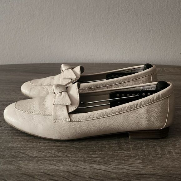 ALFANI LOAFER WOMEN'S IVORY COLOR LEATHER UPPER SIZE 7M. - Picture 1 of 4